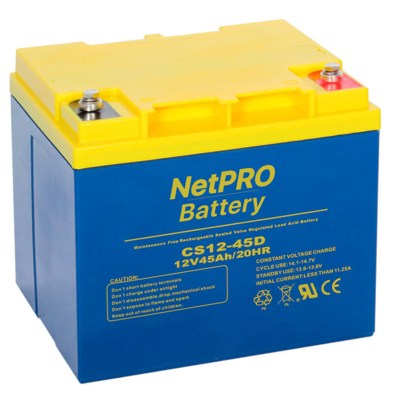 Акумуляторна батарея NetPRO CS 12-45D